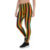 Original Rasta Colors Striped Leggings
