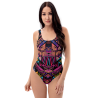 Aztec Navajo Pattern Multi Color One-Piece Swimsuit