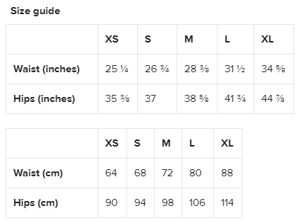 Size Guide